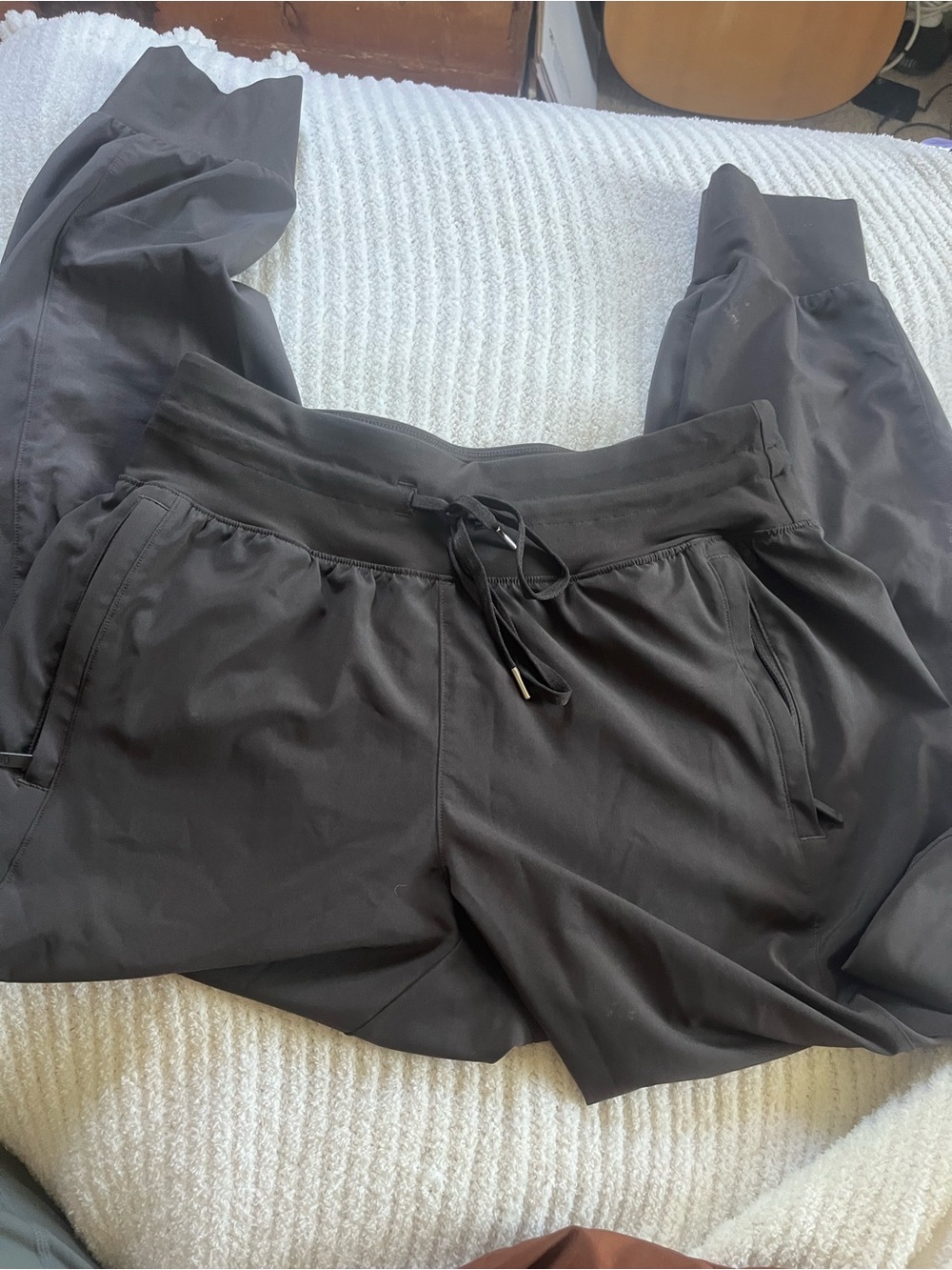 Women's Grey Drawstring Jogger Pants Size Small